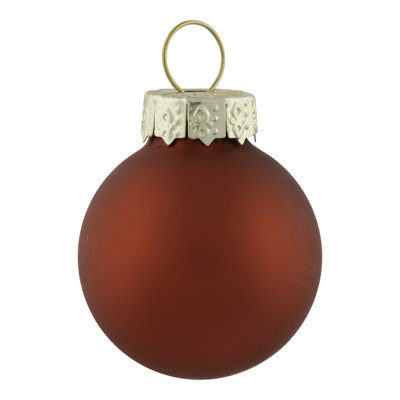 Ornements de boule de Noël en verre 28 carats