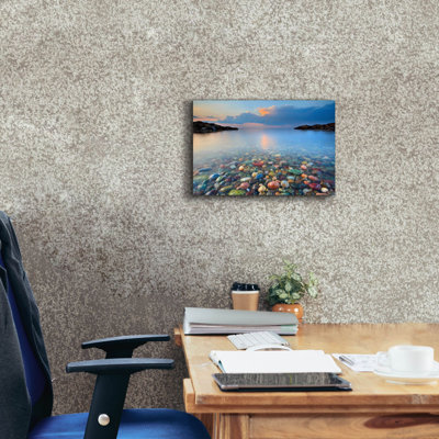 «Colored Rocks» par Patrick Zephyr, art sur toile