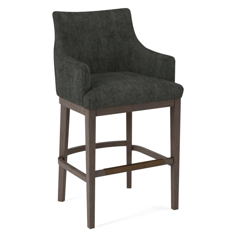 Upholstered Stool, Nutmeg, 61643-61