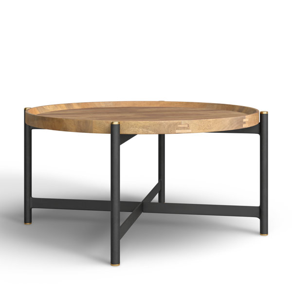 Birch Lane™ Molise Solid Wood Top Coffee Table & Reviews 