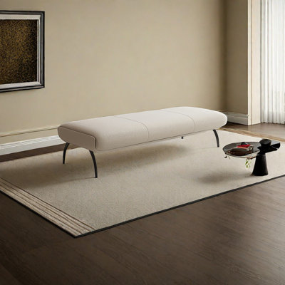 Banc rembourré Tabathe Sherpa