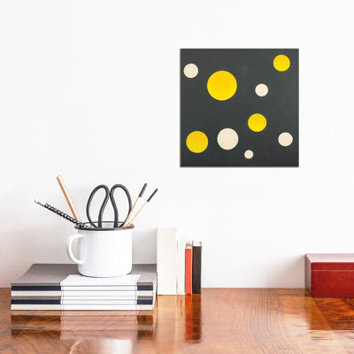 Nine Completed Circles by Yolanda Fernandez-Shebeko - Painting on Canvas