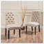 Chaise d'appoint rembourrée et capitonnée Éthylène-2044165791-2032930418