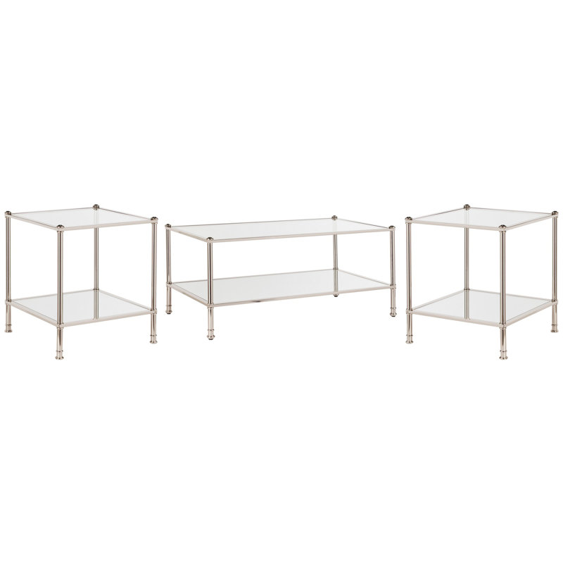 Paschall 3 Piece Living Room Table Set