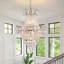 Plafonnier - lustres en cristal, grand design contemporain de luxe