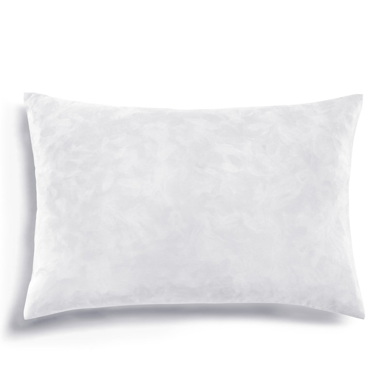 Coussin en duvet de coton, H 15 po x l 31 po