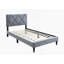 Lit simple avec tête de lit réglable 1pc, mobilier de chambre en velours gris pour chambre d'enfant-1616221649-1638490393