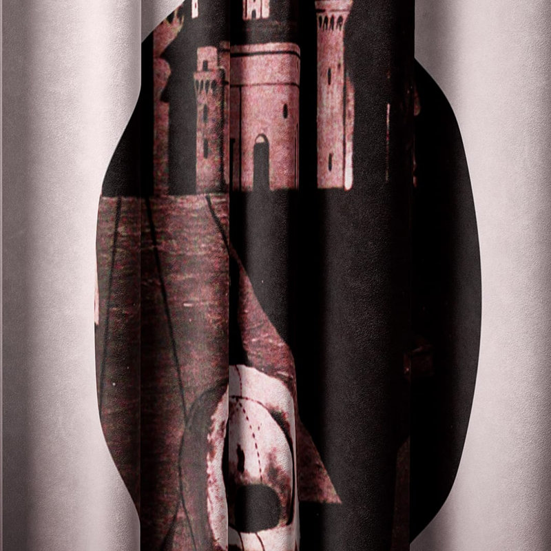 Velvet Blackout Curtain Panel Pair, 59cm Width x 300cm Drop.