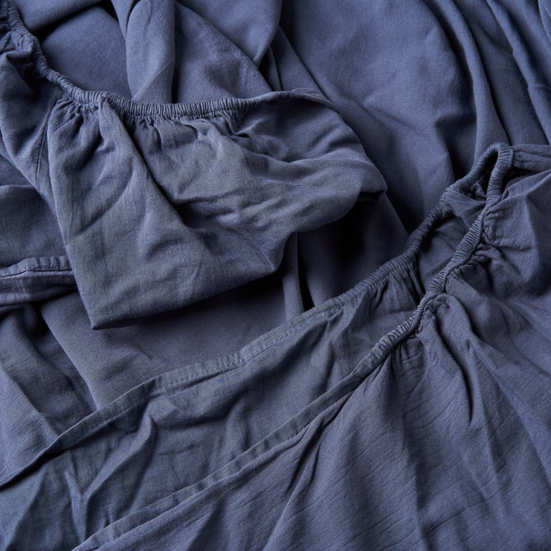 Aize 100% Cotton Plain Weave Fitted Sheet