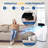 Single Duct Portable Air Conditioner And Heater - 14000 BTU Cooling Capacity (ASHRAE) Compact Home A/C Cooling And Heating Unit With Smart Wi-Fi Control, Built-In Dehumidifier & Fan Modes, Includes Window Mount Kit (White)