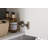 17.3" White Floating Bathroom Vanity with Soft-Close Door