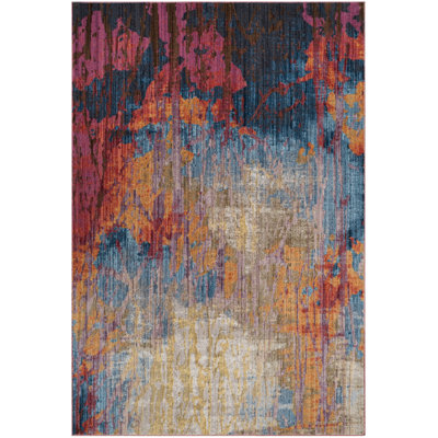 Johnston Abstract Hand Woven Area Rug