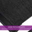 Set of 2 Folding Aluminium Garden Chairs with Armrests, 6-Position Adjustable High Back, Breathable Mesh Seat-395961011