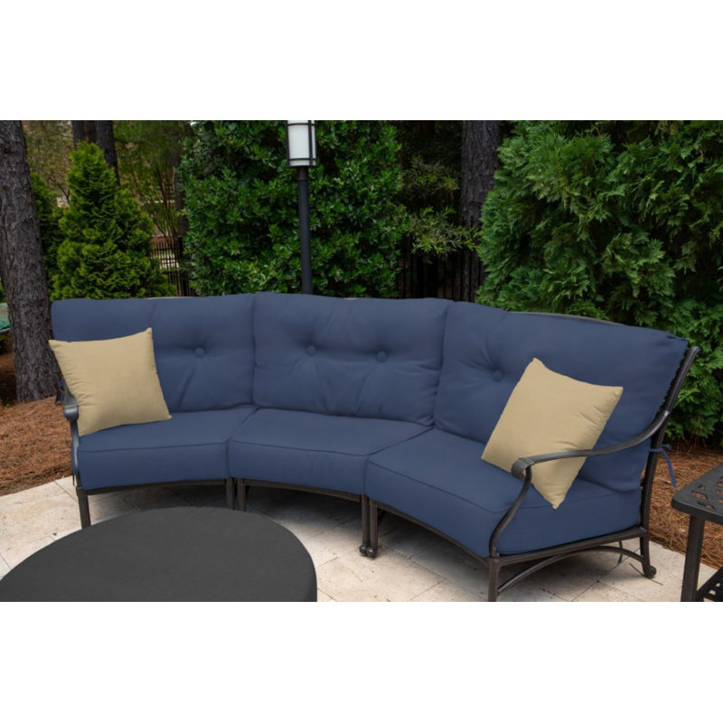 Casual Cushion Solid Sunbrella® Fabric 1-Piece Indoor/Outdoor Square Throw Pillow, 15"W x 15"L, 15"H x 15"W