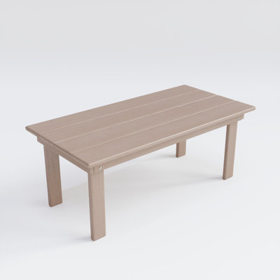  Table d'extérieur en bois patiné Herrington