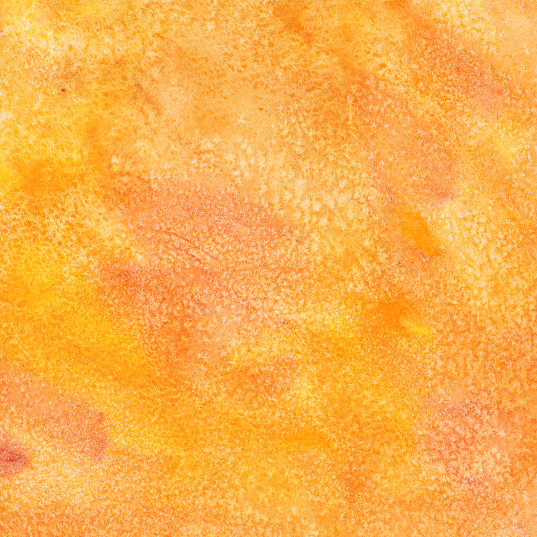 Orangefarbener Aquarell-Hintergrund von SvetlanaK - Kunstdrucke auf Leinwand