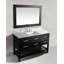 Ensemble de meuble-lavabo de salle de bain simple avec miroir 54 po London Cambridge-20620793