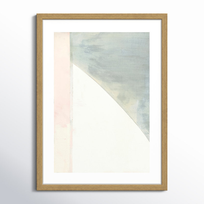 In Neutral I - reproduction d'art, Toile avec cadre en bois beige, H 23 po x l 17 po x P 0,75 po