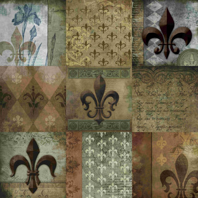 Fleur-De-Lis 9-Patch