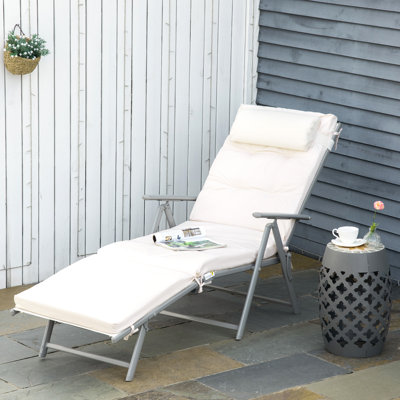 Ledley-Lee 137cm Long Reclining Single Chaise with Cushions