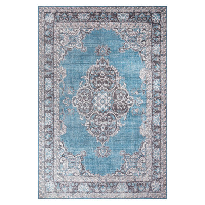 Soft and Durable Hall Carpet, 100% Polyester, 29.5 x 59.1 inches | 1850 g/m² Density, 0.16 inches Pile Height | Recycled Poly Cotton Underside, Machine Washable at 30°C | Ideal for Entryways and Living Spaces