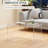Coffee Table, 32" Long Rectangle Waterfall Coffee Table, Clear