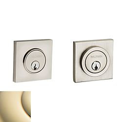 Contemporary Square Double Cylinder Deadbolt