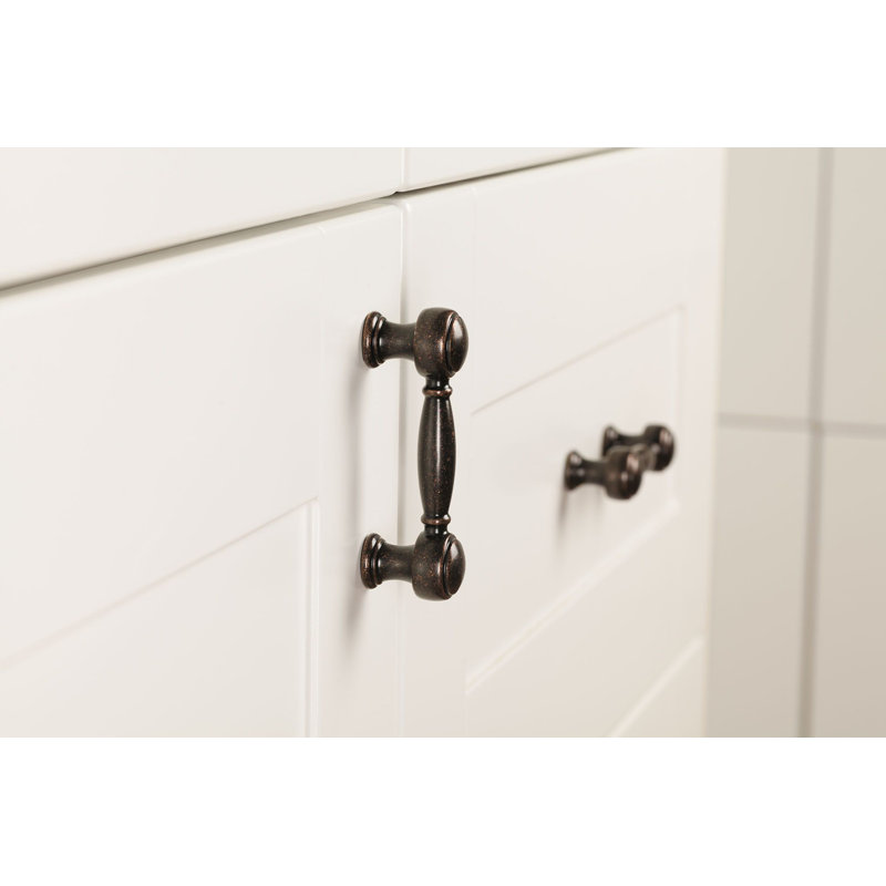Weymouth 3" Center to Center Bar pull, Oil Rubbed Bronze