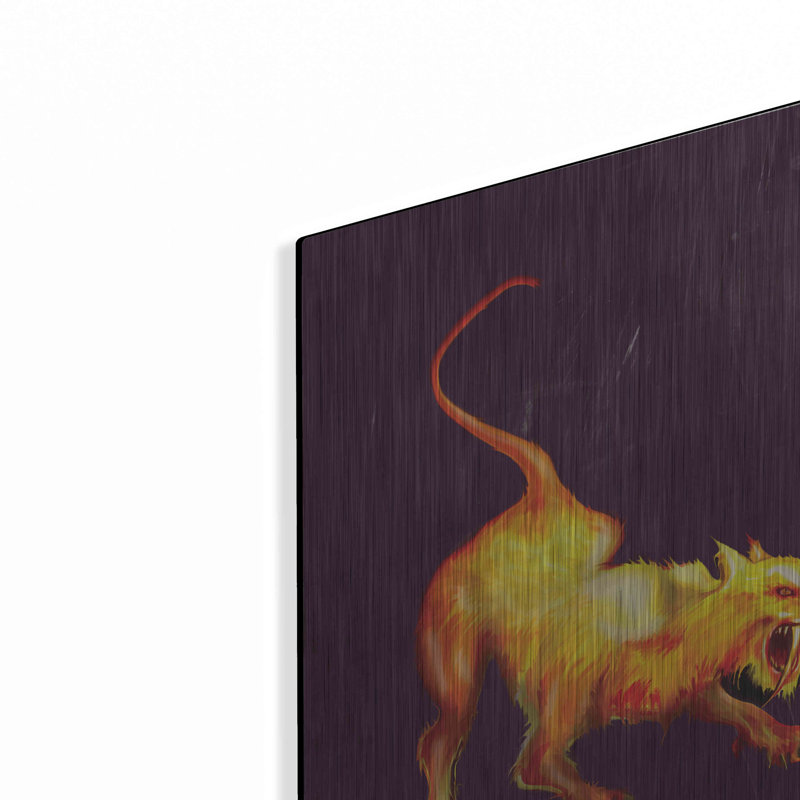 " Saber Tooth " by Michael Stewart, 16" H x 12" W