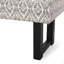 Banc en tissu Ashford Boho