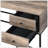 Charming Rustic Writing Desk With Advanced USB Port And Ample Storage