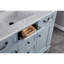48" Solid Wood Single Bathroom Vanity with 1" Engineered Marble Top-1561752539