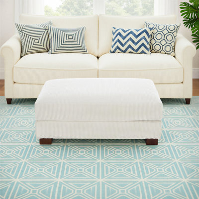 Repose-pieds rembourré Maelina