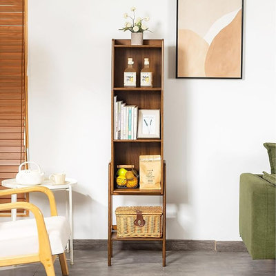 Table de bout moderne en bambou Welmore
