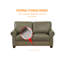 Fauteuil de salon moderne en similicuir-755432656