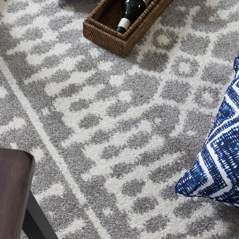 Tapis gris Gwyn, Rectangle 3 pi 3 po x 4 pi 11 po