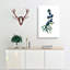 Wolfsbane Flowers Illustration - Wrapped Canvas Painting-55320241