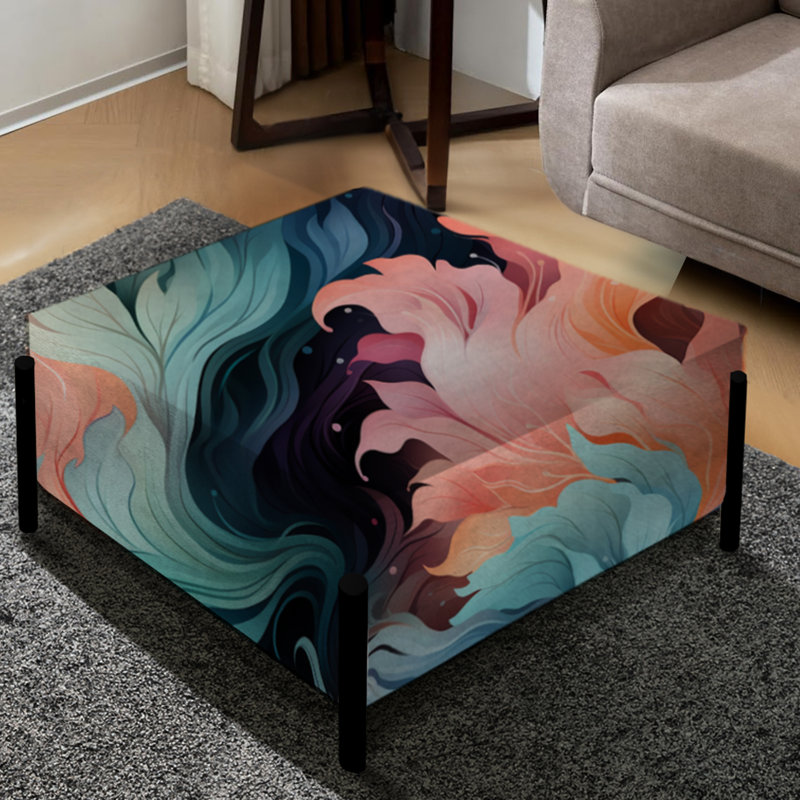 Motif tropical Coral Illusion