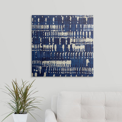 « iv », impression Indigo Batik