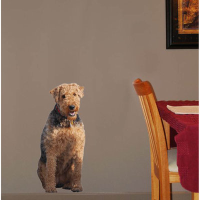 Décalcomanie murale chien 