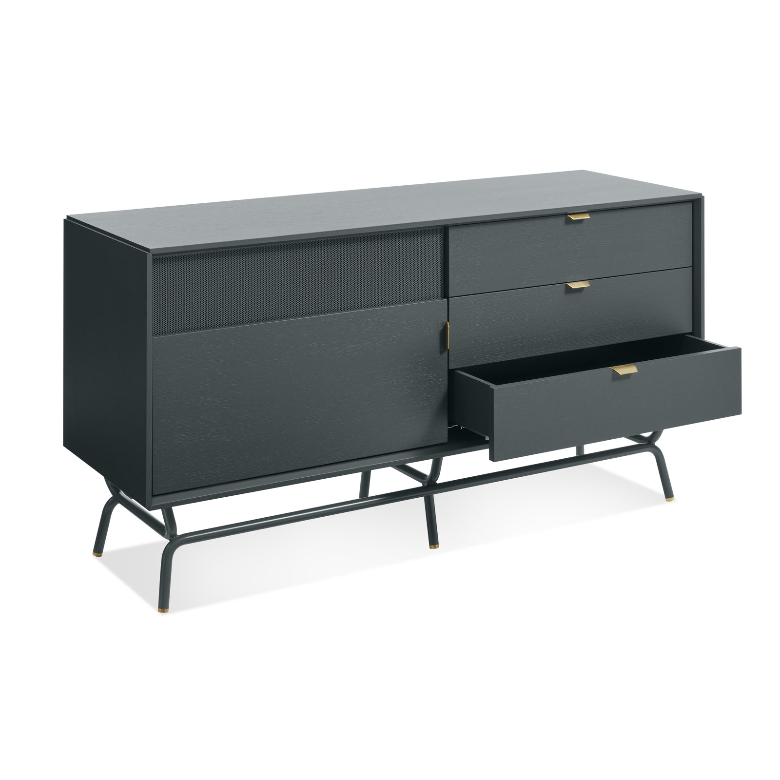 Dang 56'' Media Console, Navy Green