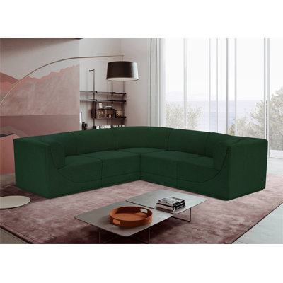 Canapé modulaire rembourré 5 pièces Ollie