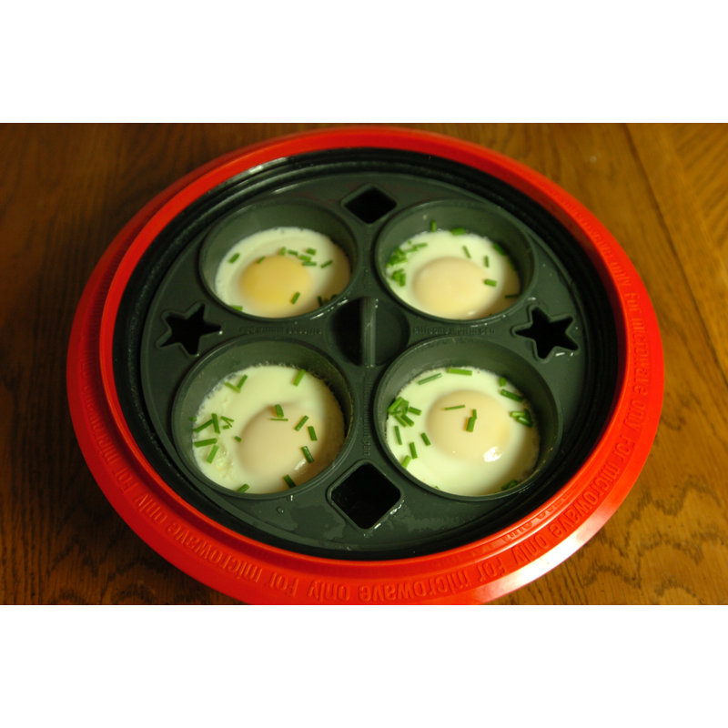 5 - Piece Ceramic Cookware Set, Red