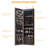 14.5'' Wide Over-the-Door Jewelry Armoire