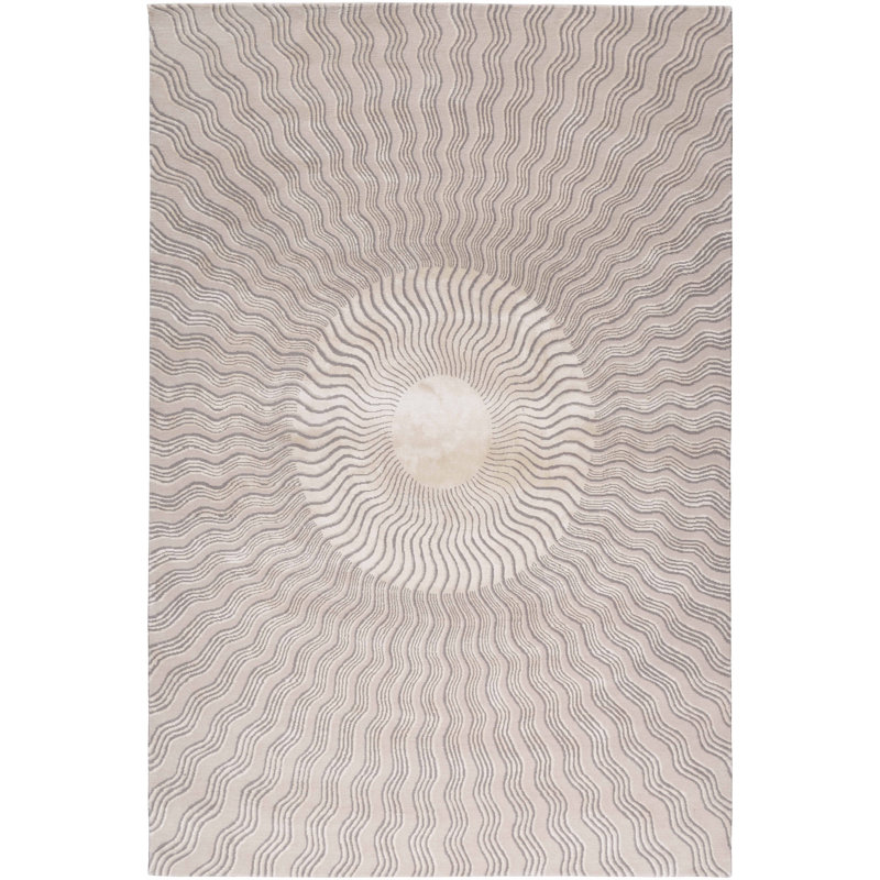 Mary Katrantzou Sunray Nude Area Rug, Rectangle 6' x 9'