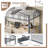 Loft Bed Twin Size with Ladde and Arched Guardrail, Heavy Duty Metal Loft Bed Frame for Kids and Adults, Sturdy Steel Slats Support, Small Space Saving Design, No Box Spring Needed-185575937