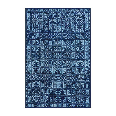 Tapis abstrait moderne 4490