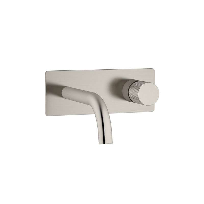 Robinet de salle de bain fixé au mur, Inox