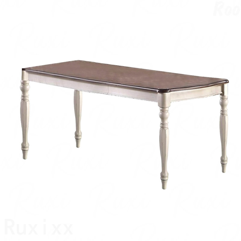 Table de salle à manger Transitional, H 30 po x L 72 po x l 42 po
