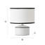 Dennin Ceramic Table Lamp